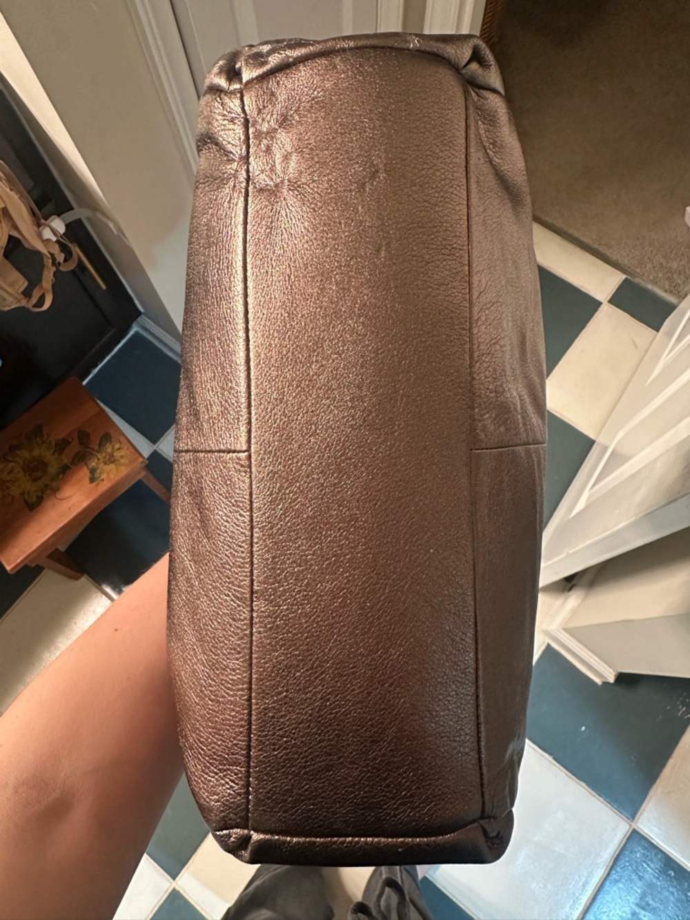 Coach Metallic Madison Pheobe Hobo Bag - Picture 7 of 7